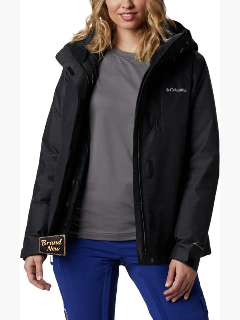 3-in-1 Interchange Winter Jacket, Waterproof, Breathable, Insulated, Zipper